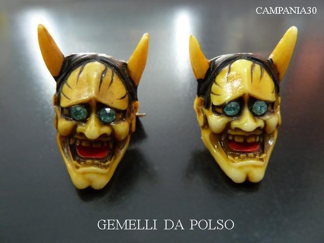 GK5 - GEMELLI DA POLSO "HANYA" CELLULOIDE - LE COLLEZIONI  DI CAMPANIA30