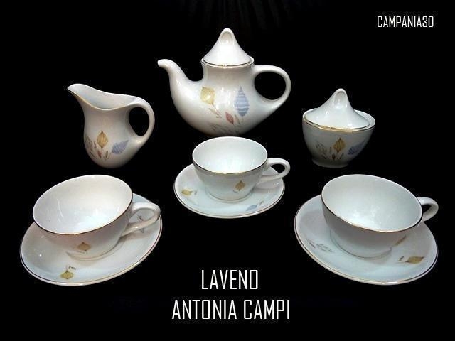 LGG11 - SERVIZIO DA CAFFE' LAVENO "ANTONIA CAMPI" - LE COLLEZIONI  DI CAMPANIA30