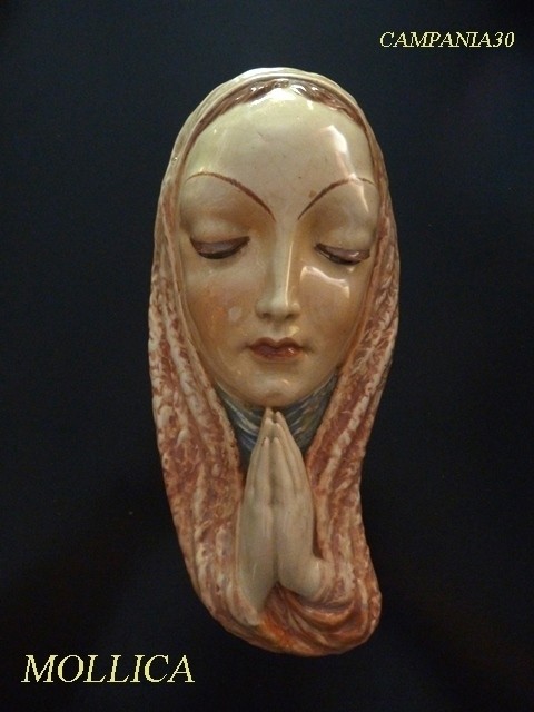 VPD7 - MADONNA IN CERAMICA "MOLLICA" - LE COLLEZIONI  DI CAMPANIA30