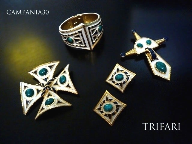 PS23 - TRIFARI "EGYPTIAN REVIVAL COLLECTION" ANDRE' BOEUF - LE COLLEZIONI  DI CAMPANIA30