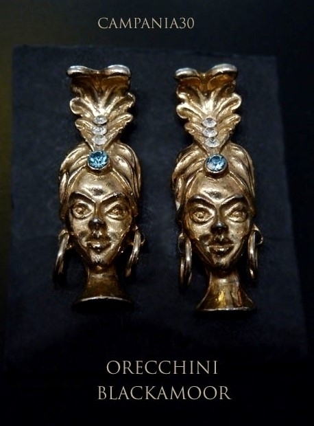 OE25 - ORECCHINI "BLACKAMOOR WOMEN" CORO 1948 - LE COLLEZIONI  DI CAMPANIA30