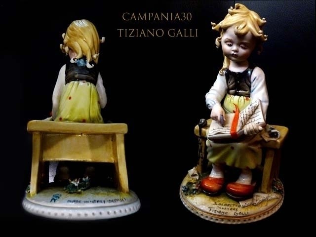 CRE33 - FIGURINA "SCOLARETTA" TIZIANO GALLI - LE COLLEZIONI  DI CAMPANIA30