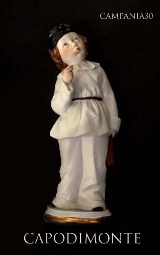 FFV36 - FIGURINA PULCINELLA CAPODIMONTE - LE COLLEZIONI  DI CAMPANIA30