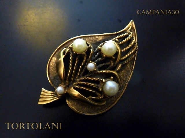 SB478 - SPILLA TORTOLANI FOGLIA - LE COLLEZIONI  DI CAMPANIA30