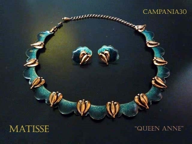 PS120 - DEMI PARURE "QUEEN ANNE" MATISSE ANNI '50 - LE COLLEZIONI  DI CAMPANIA30