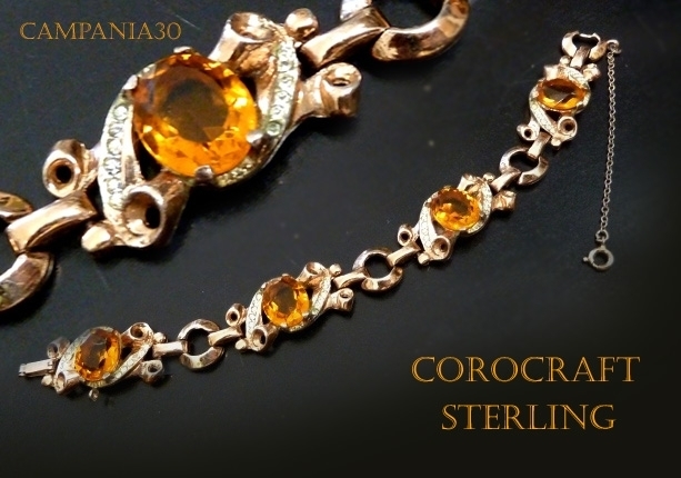 BB191 - BRACCIALE COROCRAFT STERLING ANNI '40 - LE COLLEZIONI  DI CAMPANIA30