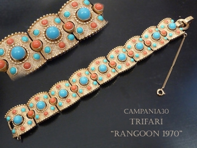 BB316 -  BRACCIALE TRIFARI "RANGOON" 1970 - LE COLLEZIONI  DI CAMPANIA30