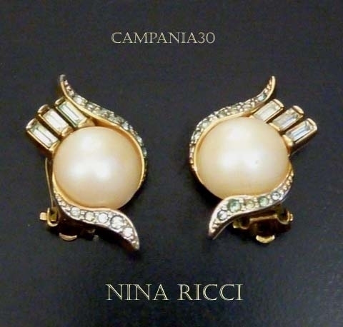 OE 143 - ORECCHINI "NINA RICCI" ANNI '60 - LE COLLEZIONI  DI CAMPANIA30