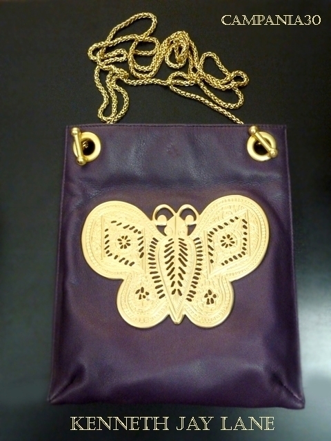 BBA32 - BORSA "BUTTERFLY" KENNETH JAY LANE ANNI 2000 - LE COLLEZIONI  DI CAMPANIA30