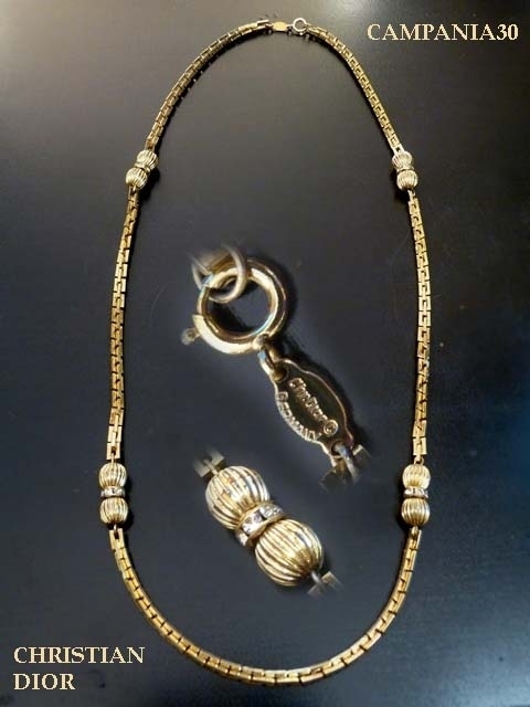 CN712 - COLLANA CHRISTIAN DIOR ANNI '70 - LE COLLEZIONI  DI CAMPANIA30
