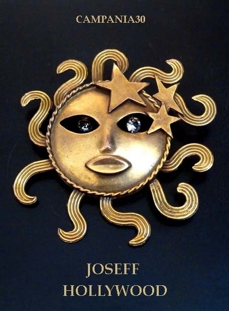 SB1794 - SPILLA SOLE "JOSEFF HOLLYWWOD" ANNI '40 - LE COLLEZIONI  DI CAMPANIA30