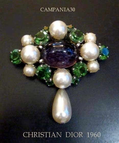 SB1804 - SPILLA "CHRISTIAN DIOR" 1960 - LE COLLEZIONI  DI CAMPANIA30