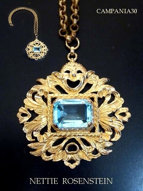 CN746 - PENDENTE "NETTIE ROSENSTEIN" ANNI '60 - LE COLLEZIONI  DI CAMPANIA30
