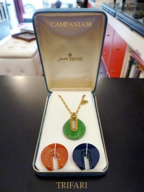 CN752 - COLLANA INTERCAMBIABILE "TRIFARI" ANNI '70 - LE COLLEZIONI  DI CAMPANIA30