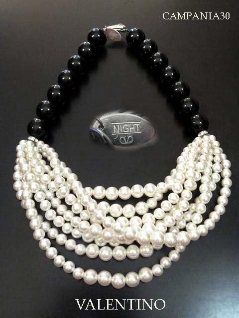 CN754 - COLLANA "VALENTINO GARAVANI" NIGHT ANNI '80 - LE COLLEZIONI  DI CAMPANIA30