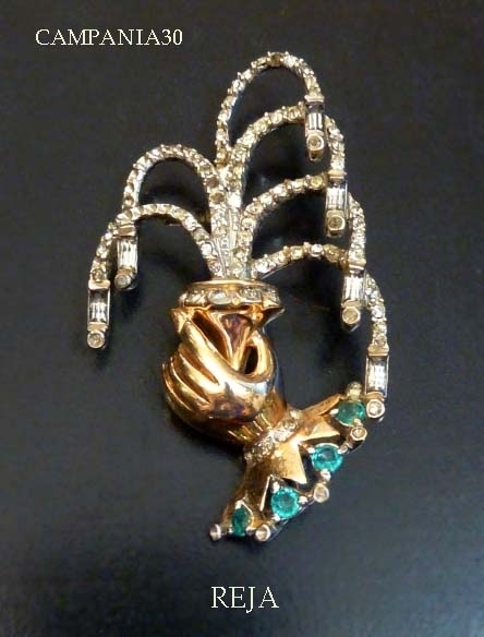 SB1851 - SPILLA "REJA" ANNI '40 - LE COLLEZIONI  DI CAMPANIA30