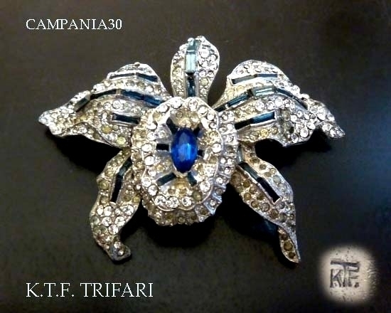 SB1852 - SPILLA ORCHIDEA "KTF TRIFARI" 1936 - LE COLLEZIONI  DI CAMPANIA30