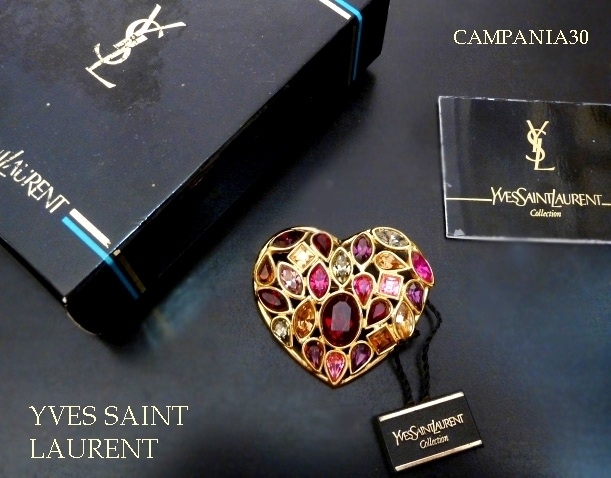 SPILLA YVES SAINT LAURENT ANNI '90 - LE COLLEZIONI  DI CAMPANIA30