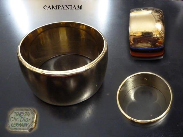 BB440 - BRACCIALE DORATO "CHRISTIAN DIOR" 1974 - LE COLLEZIONI  DI CAMPANIA30