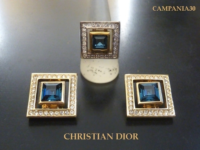 OE192 - ORECCHINI "CHRISTIAN DIOR" ANNI '60 - LE COLLEZIONI  DI CAMPANIA30