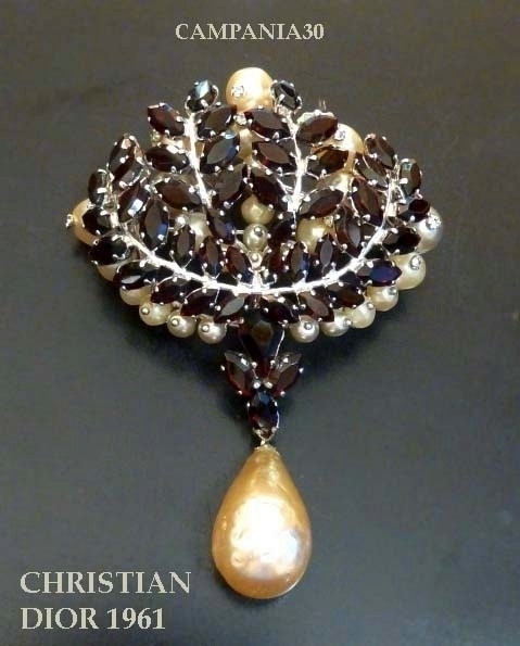 SPILLA "CHRISTIAN DIOR" 1961 - LE COLLEZIONI DI CAMPANIA30